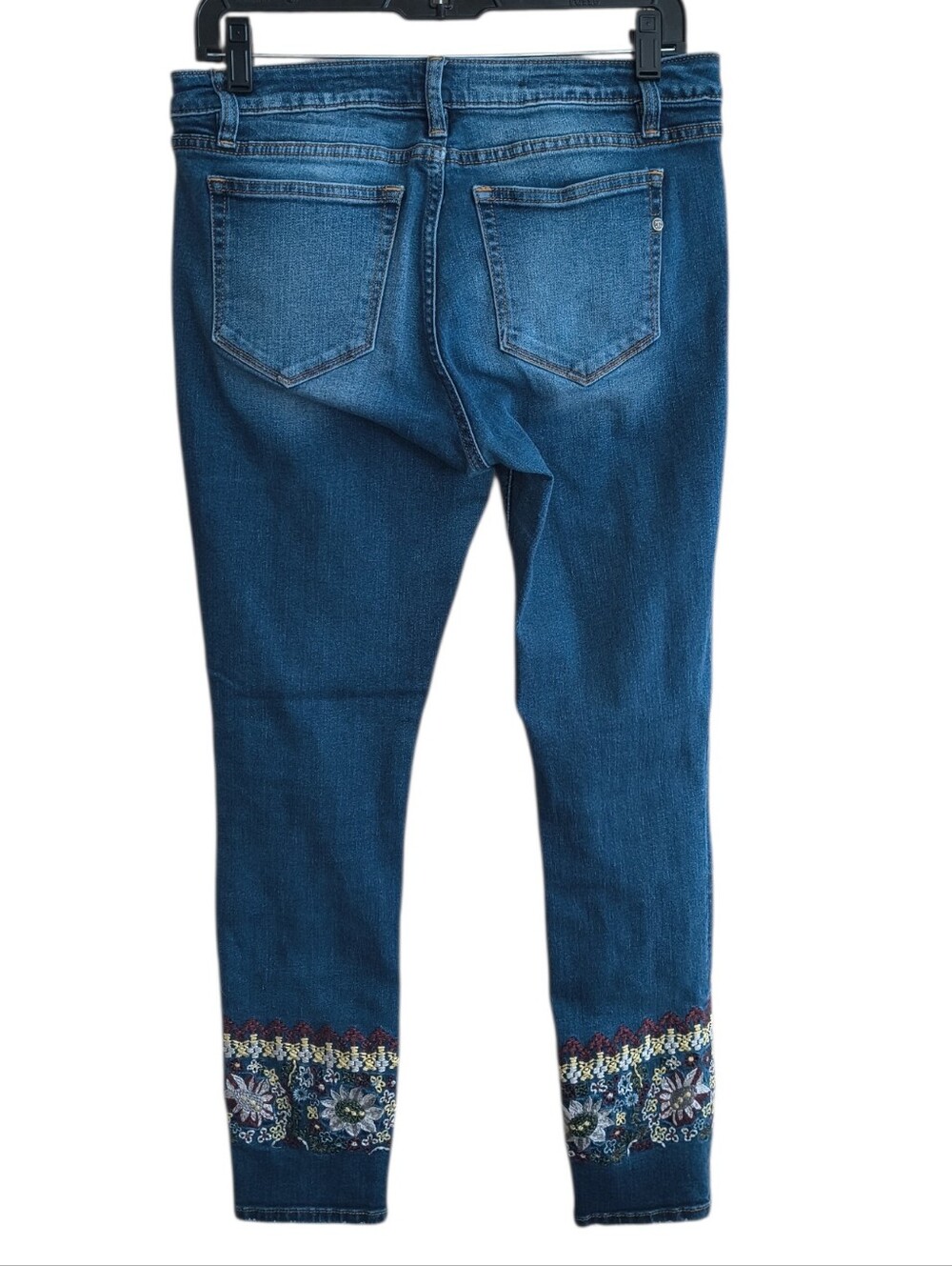 Miss Me Skinny Embroidered Ankle Jeans Size 29 - Picture 4 of 9